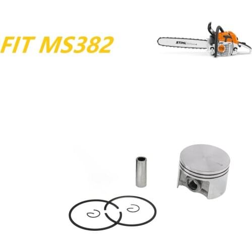10 Sets/lot Durable Quality Engine Rebuild Kit Piston Pin Ring Set for STIHL MS382 MS 382 Chainsaw Engine Replacement Part