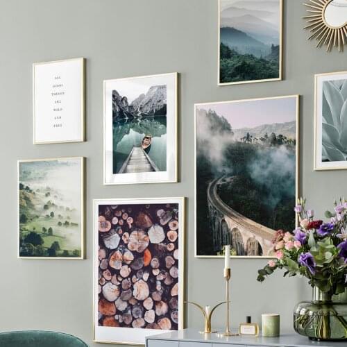 Nordic Poster Palm Modern Sofa Background Wall Decorative Painting Canvas Poster For Living Room Bedroom Dining Room Wall Decor