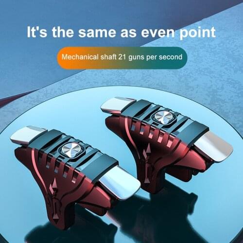 New PUBG Mobile Game Controller Gamepad Trigger Aim Shoot Button L1R1 Shooter Joystick For IPhone Android Phone 2021