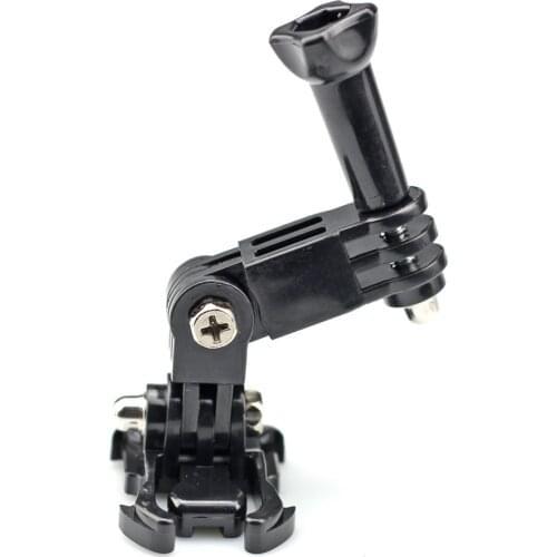 GAQOU Adjustable Base Mount for gopro hero 7 6 mi yi 4k sjcam sj4000 sj7 Action Camera Tripod Helmet Belt Mount Accessory