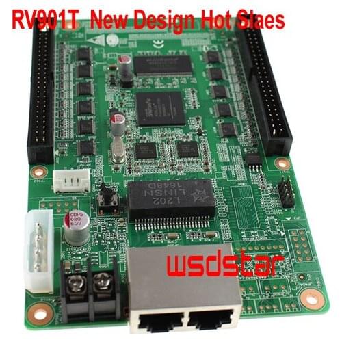 RV901T New Design Hot Sales LED receiving card RV801 RV901 LED video display synchronous full color controller