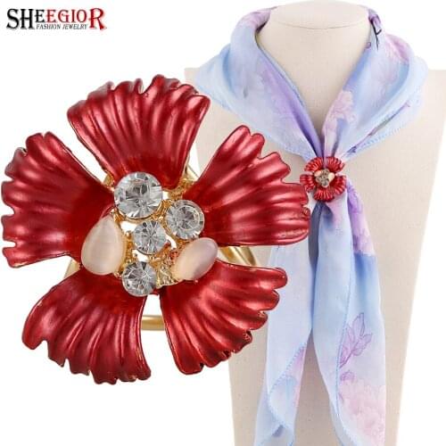 SHEEGIOR White Brooches For Clothes