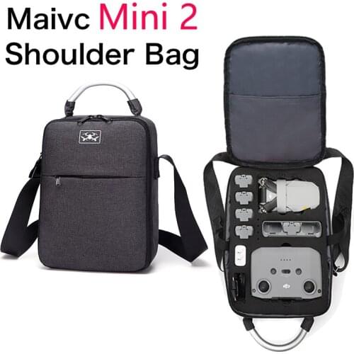Case Storage Bag For DJI Mavic Mini 2 Accessories DJI Mavic Mini 2 Bag Drone Box Bag with Shoulder Strap Drone Accessories