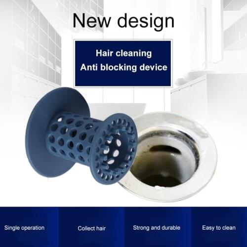 TRP Bathroom Drain Stopper Sink Water Filter Hair Catcher Anti Blocking Strainer Kitchen Bathroom Basin Floor Drain Protector