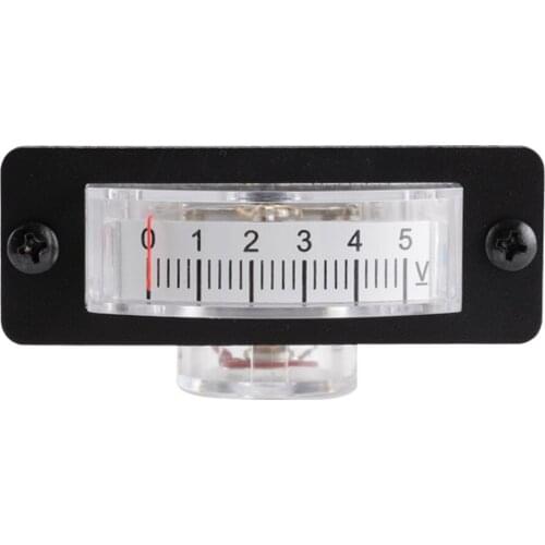 Ultrasonic Mask Machine Voltmeter with Pointer Clockwise DC5V Voltage Detector No Light Vertical Meter Instrument