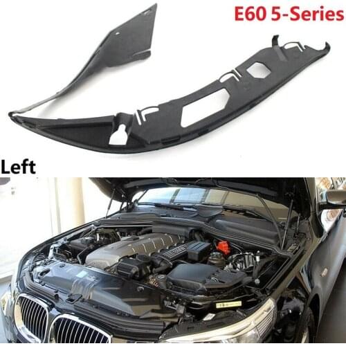 Left Upper Headlight Headlamp Lens Shell Cover Seal Gasket for -BMW E60 5-Series 2004-2010 63126934511