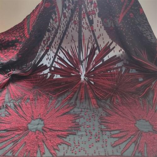 High Quality African Lace Fabric 2021Latest Brocade Jacquard French Fabric Tissue Fabric Women Dresses Party ogs0006