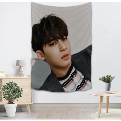 High Quality Seventeen MINGYU Tapestry Wall Hanging Tapestries Cloth Fabric Print For Living Room Decorative Wall Blanket 0512