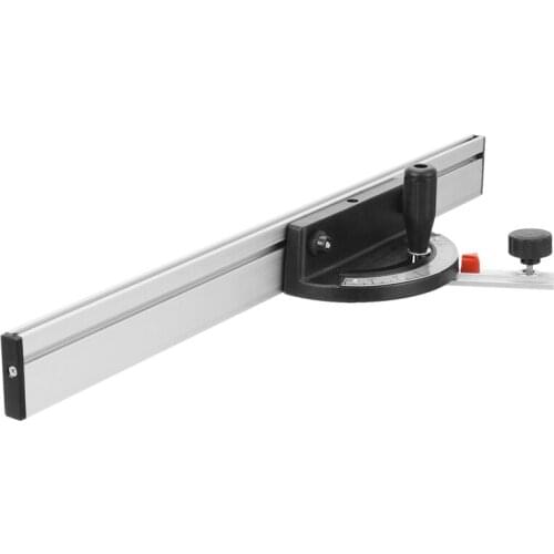 60 Band Saw Table Saw Router Table Angle Miter Gauge with Fence/T Slot T Track for Woodworking