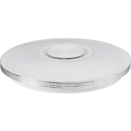 80W Music Ceiling Light Lamp LED RGB Flush Mount Round Music APP bluetooth Speaker Smart Ceiling Lamp With Remote Control