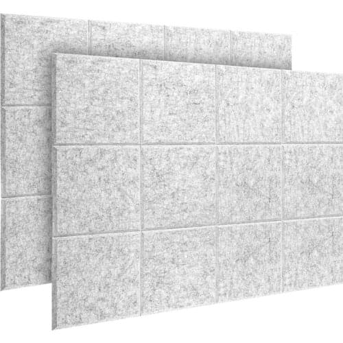 24 Pcs Acoustic Panels,Sound Proof Padding,Soundproofing Foam,Acoustic Treatment for Homes&Offices,30X30X0.9CM