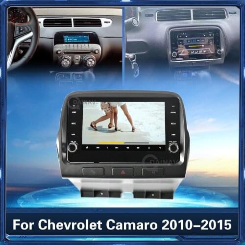 128GB 2 Din Car Radio GPS Navigation For Chevrolet Camaro 2010 2011 2012 2013 2014 2015 Car DVD Player Stereo Receiver Head Unit