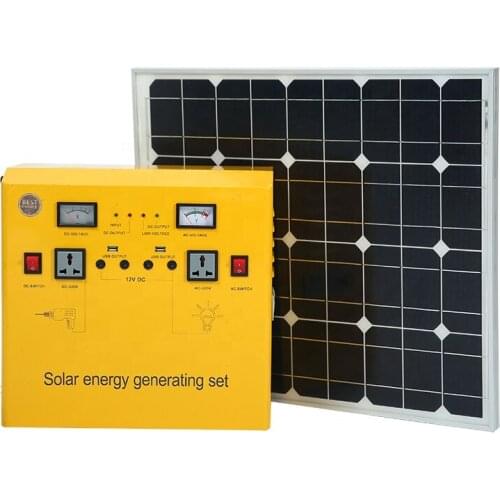 Solar Power Generator 1500w Energy System Gerador 1000 Watt Hybrid Solar Generator for House Use Solar