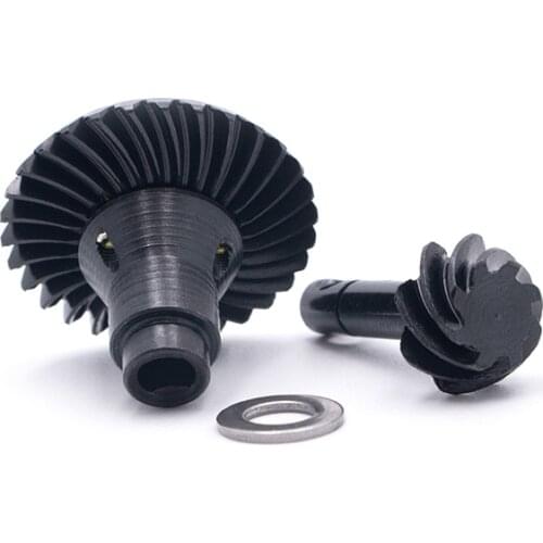 KYX Racing Heavy Duty Hard Steel Differential Gear Set 30T/8T Axle Gear for 1/10 RC Crawler Car Axial SCX10 II 90046