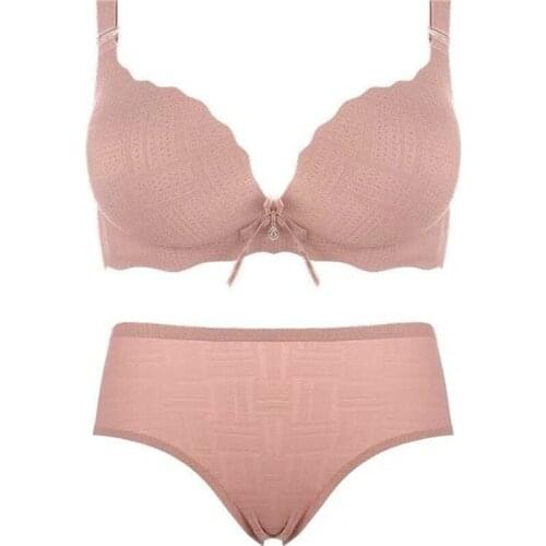 Small Breast Assemble Adjustment Unrimmed One piece Closed Anti-sagging Thick Unmarked