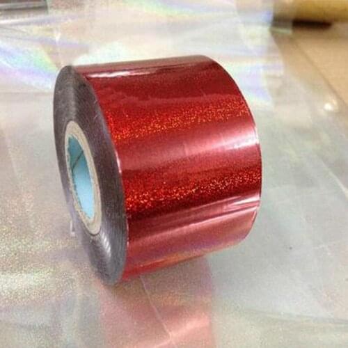 1Roll 120m*4cm red point NailTransfer Foils Stickers Nail Art Wraps Decals,DIY Nail Beauty Decals Craft Accessories