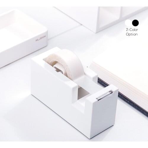 DELI NUSIGN NS121 Portable Tape dispenser cute small tape holders cutter desktop student office supplies Stationery