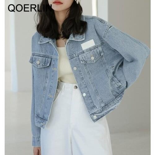 QoerliN Womens Denim Jackets