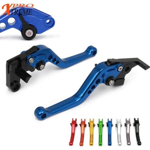 Motorcycle CNC Adjustable Folding Extendable Brake Clutch Levers Handle For Yamaha MT-07 FZ-07 MT 07 09 FZ6 FZ1 FAZER FZ-09