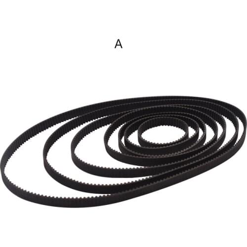3D printer belt GT2 closed loop rubber 2GT timing 140 142 144 146 148 150 152 154 156 158 160 Length 140mm 160mm width 15mm