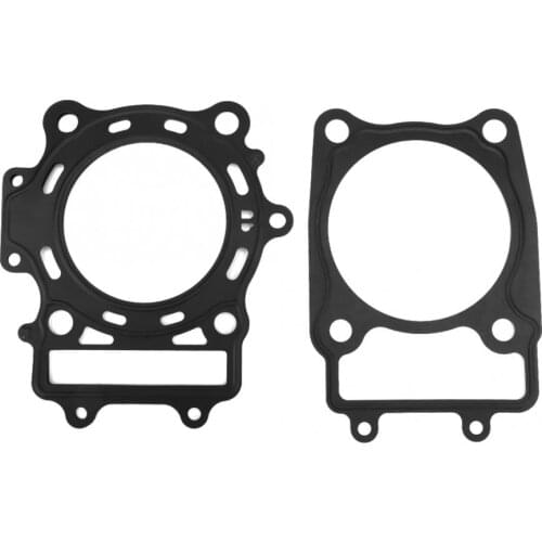 1 Pair Black Aluminum Alloy Metal Beach Buggy Engine Cylinder Head Gaskets Up Down Set for CF188 CF500 X5 Accessory