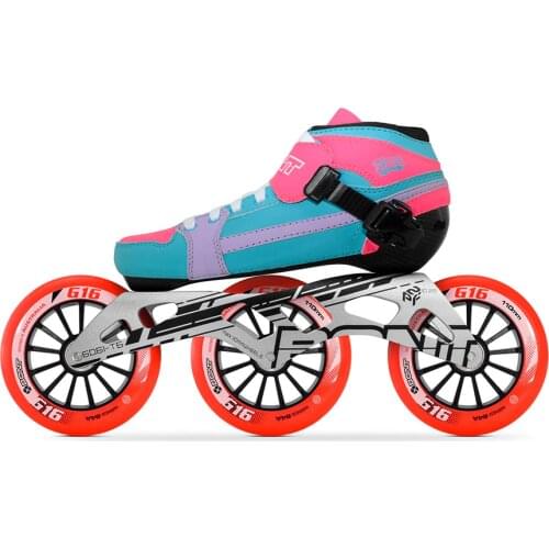100% Original Bont Pursuit 2PT Speed Inline Skates Heatmoldable Carbon Fiber Boot Frame 3*90/100/110mm G16 Wheels Racing Patines