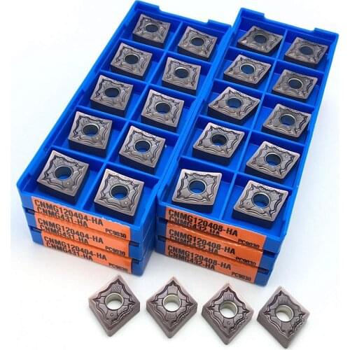 Machine tool parts tool CNMG120404 HA PC9030 CNMG120408 HA PC9030 external turning tool 100% original carbide blade
