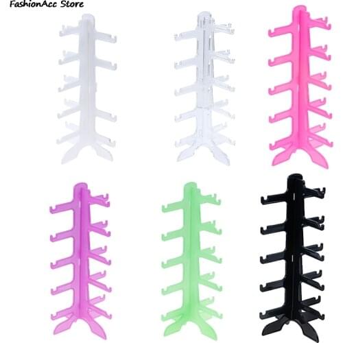 2Pcs/set 5 Layers Glasses Eyeglasses Sunglasses Show Stand Holder Frame Display Rack 15.5*31cm