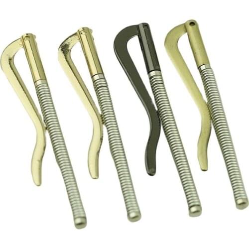 77mm 3 Color Metal Bifold Money Spring Clip Wallet Replace Parts Check Bar Spring Clamp Cash Holder For Luggage Wallet Parts