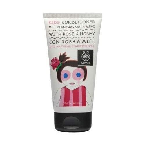 APIVITA KIDS CARE APRES SHAMPOOING ROSA Y MIEL