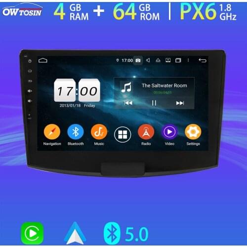 10.1'' PX6 4G+64G Android 10 GPS Nav Car Multimedia Player For Volkswagen VW Magotan Passat B7 CC Bluetooth 5.0 Tethering Radio