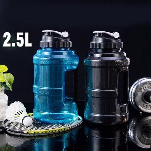 2.5L Large Water Bottle Ecofriendly Reusable Outdoor Cycing Water Bottle for Men Women Fitness Gym