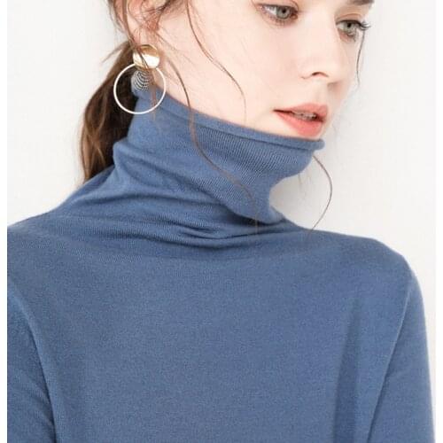 Soft Cashmere Crimping Turtleneck Sweaters and Pullovers for Women Warm Fluffy Autumn Winter Jumper Female Brand Jumper