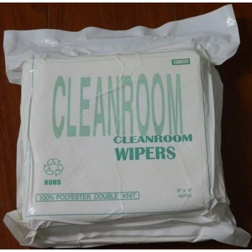 Class150 dust free cloth/ esd cleanroom wiper/ smt cleanroom wiper 9*9inch