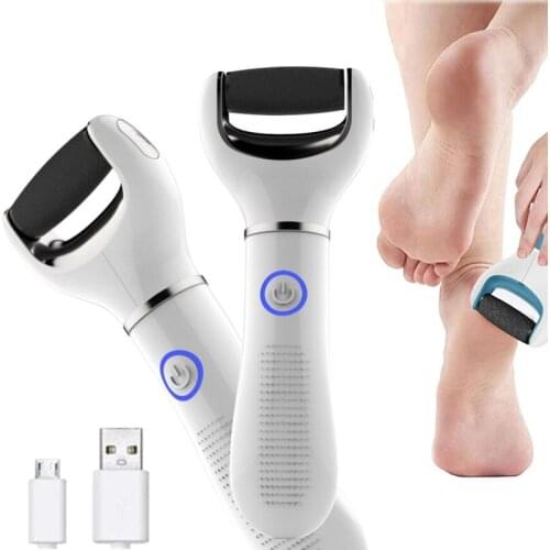 Electric Foot File Heel Grinder USB Rechargeable Pedicure Machine Grinding Dead Skin Callus Remover Foot Files Feet Care Tool