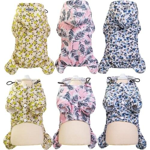 Raincoat for Dog Clothing for Dog Raincoats Pet Clothes Transparent Waterproof For Pet Supply Dog Coat For Chihuahua Cloak 30