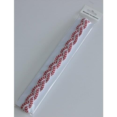 Baseball Stithing 3 rope non-sllip headband for Girls Women kids headwear new yoga headband softball baseball cycling headband