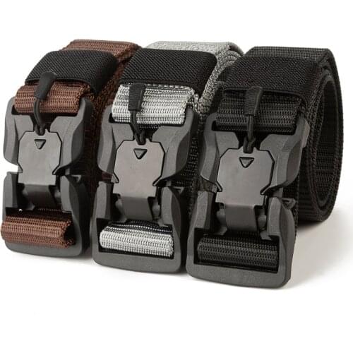 New Nylon Belt Men Army Tactical Belt Molle Military SWAT Combat Belts Knock Off Survival Waist Tactical Battle Belt Dropship