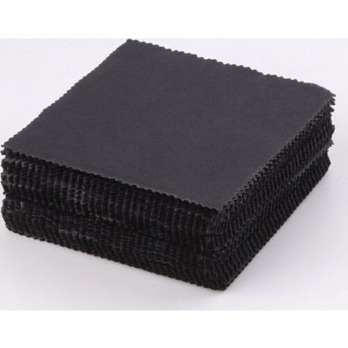 13cm*13cm Sunglasses Black Cloth Microfiber Cleaning Cloth Soft And Lint-free Eyeglasses Cleaning 1lot =20pcs