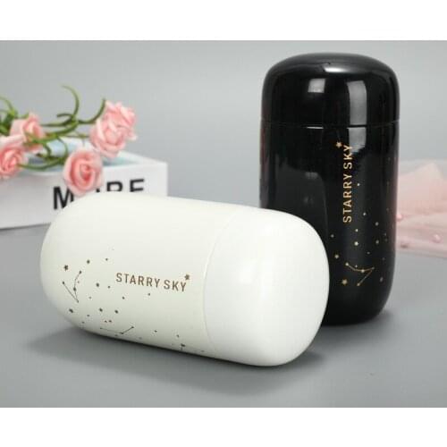 200ml 304 Stainless Steel Thermos Bottle Fashion Lovers Insulation Cup Outdoor Portable Vacuum Flask