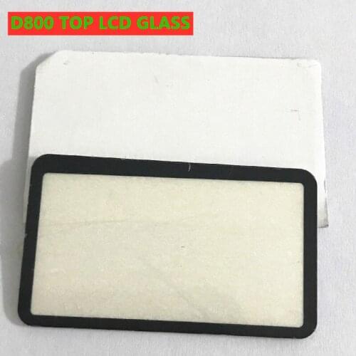 New D800 Top Outer LCD Display Window Glass Cover (Acrylic)+TAPE For NIKON D800 Small screen Protector Digital Camera
