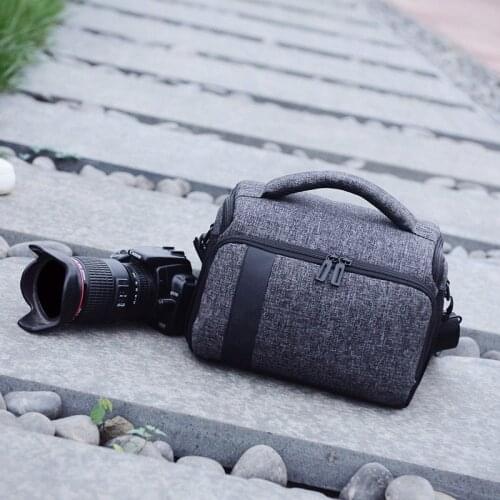 OliveMoon Waterproof Camera Case Bag For For Nikon D5300 D3400 P900 B700 D7200 D3300 D7500 D5200 D5600 D90 D810 D3200 D7100 D800