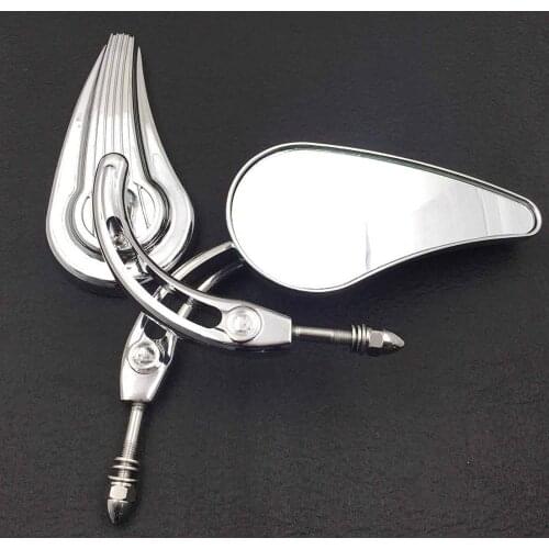Aftermarket free shipping motorcycle accessories Chrome Side Mirrors For Harley Street 500 750 Low Rider SuperLow