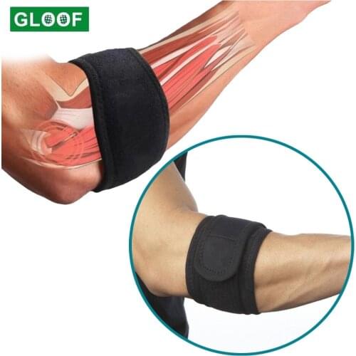 1Pcs Adjustable Strap Elbow Pads Compression Elbow Band with Supportive Strap,for Badminton Tennis Golf Elbow Pain Relief