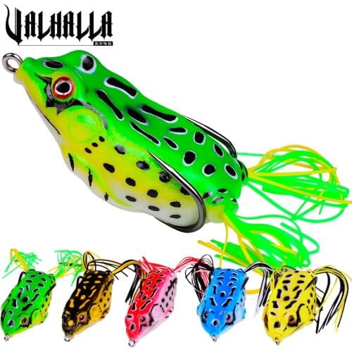 Comdaba 1PCS Frog Fishing Lure 5g-8.5g-13g-17.5g Silicone Bait 3D Eyes Jump Frog Soft Engaging Bait Crap Fishing Crankbait Lure