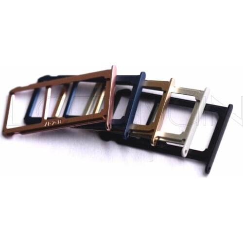 1pcs Nano SIM/ Micro SIM Card reader Tray Holder Micro SD Card Slot Holder Adapter for Huawei Ascend P10