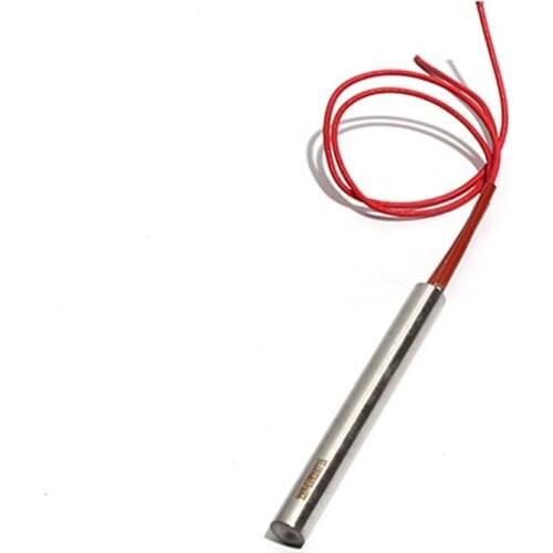 10PCS 15mm 120~135mm 201SUS Tubular Heating Pipe Cartridge Heater 110/220/380V 450/470/480/490/500W Electric Mould Element