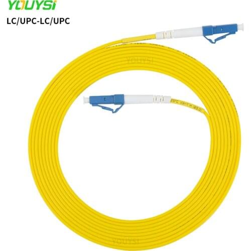 10PCS Simplex LC/UPC-LC/UPC fiber optic patch cord Cable 1m/2m/3m/5m/10m fiber optic jumper cable 2.0mm