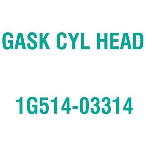 For Kubota 1G514-03314 GASK CYL HEAD