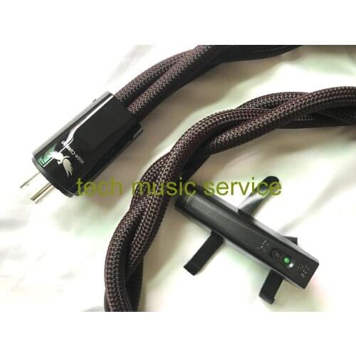 FireBird | High (Variable) Current Low-Z / Noise-Dissipation 3-Pole AC Power Cable US version